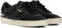 Golden Goose Zwarte Paillet Sneakers Suède Neus - Thumbnail 2