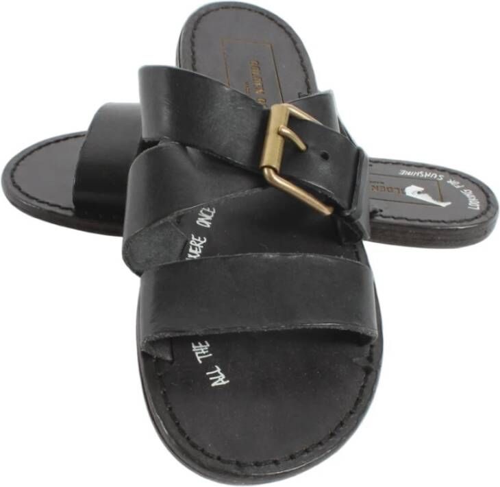 Golden Goose Zwarte sandalen voor dames
