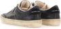 Golden Goose Zwarte leren vetersneakers rubberen zool Black Heren - Thumbnail 11
