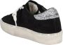 Golden Goose Zwarte Suède Sneakers met Zilveren Glitter Ster Black Dames - Thumbnail 16