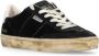 Golden Goose Zwarte Suède Sneakers Ronde Neus Logo Black Dames - Thumbnail 3