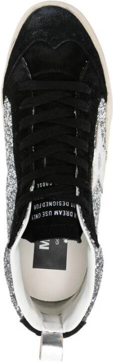 Golden Goose Zwarte Veterschoenen met Treklipje