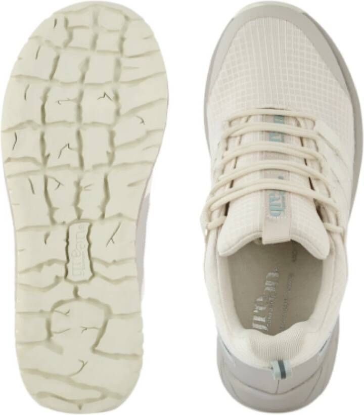 Green Comfort Beige Veterschoenen Mesh Microfiber