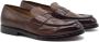 Green George Bruin leren loafers - Thumbnail 2