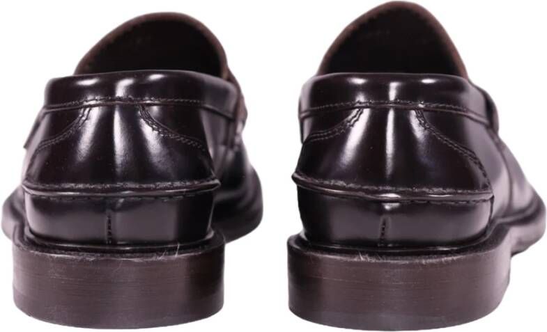 Green George Bruine platte schoenen voor mannen