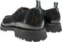 Green George Lage Leren Schoenen Black Heren - Thumbnail 2