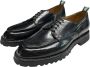 Green George Lage Leren Schoenen Black Heren - Thumbnail 3