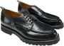 Green George Lage Leren Schoenen Black Heren - Thumbnail 4