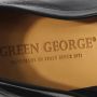Green George Leren Loafer Schoen Made in Italy - Thumbnail 2