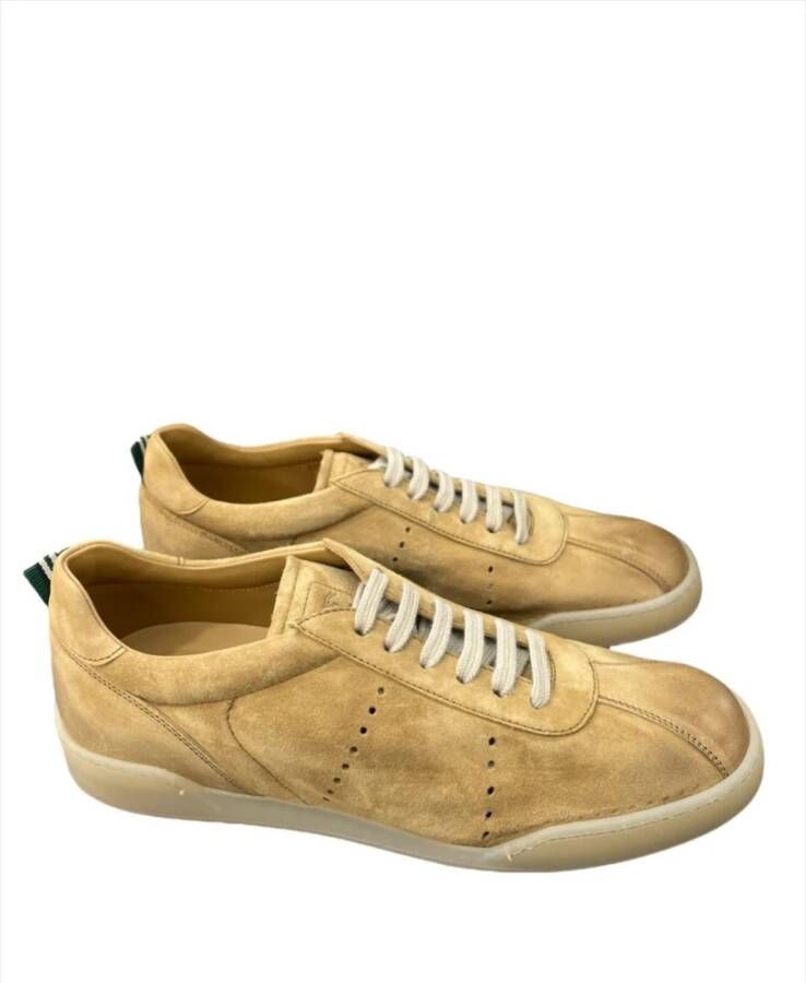 Green George Sneakers Beige Heren