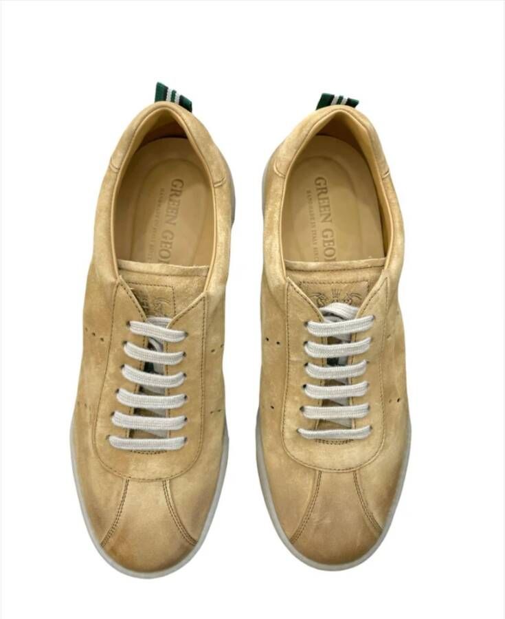 Green George Sneakers Beige Heren