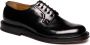 Green George Zwarte Derby Platte Schoenen Black Heren - Thumbnail 2