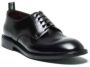 Green George Zwarte leren Derby schoenen Made in Italy - Thumbnail 2