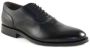 Green George Zwarte leren Oxford schoenen Black Heren - Thumbnail 3