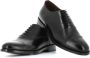 Green George Zwarte Leren Oxford Schoenen Black Heren - Thumbnail 2