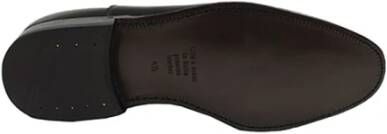 Green George Zwarte leren Oxford schoenen Elegante stijl
