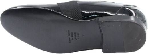 Green George Zwarte platte schoenen voor mannen