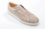 Greve Comfortabele Wave Leren Schoen Beige Heren - Thumbnail 2