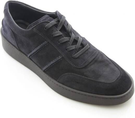 Greve Wave 2220 Zwart Suède Sneaker Gray Heren