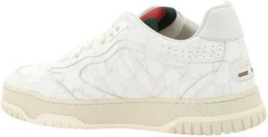 Gucci 1977 Witte Leren Sneakers White Dames