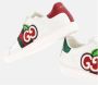 Gucci Apple Motief Lage Top Sneakers White Dames - Thumbnail 4