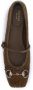 Gucci Ballerina's met strikdetail en gouden horsebit - Thumbnail 2