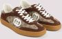 Gucci Bruine Sneakers voor Mannen Ss25 - Thumbnail 2