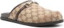 Gucci Canvas Instap Sandalen Beige Heren - Thumbnail 2