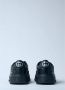 Gucci Canvas Leren Sneakers Ronde Neus - Thumbnail 2