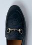 Gucci Gedebosseerde Interlocking G Leren Loafers - Thumbnail 2