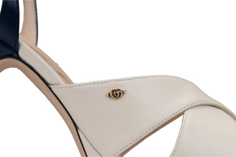 Gucci Gesp Leren Sandalen