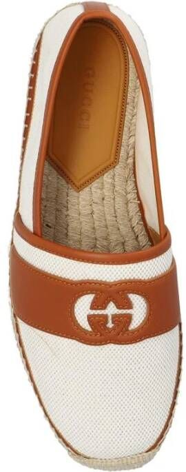 Gucci Gevlochten Touw Slip-on Espadrilles Casual Stijl