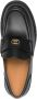 Gucci GG Logo Plaque Loafers Zwart Leer Black Heren - Thumbnail 4