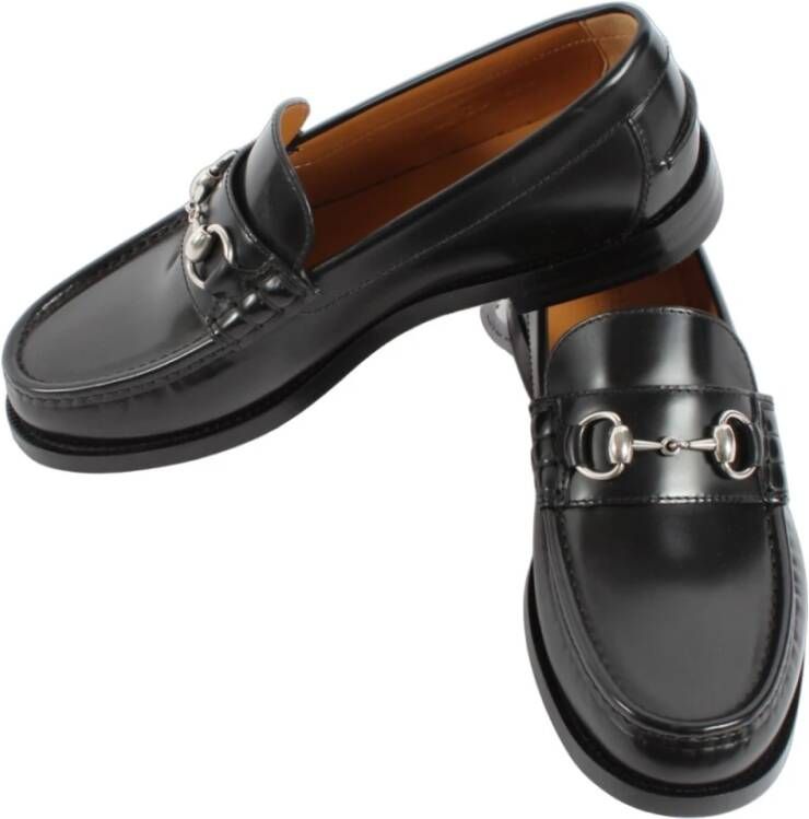 Gucci Heren Zwarte Mocassins