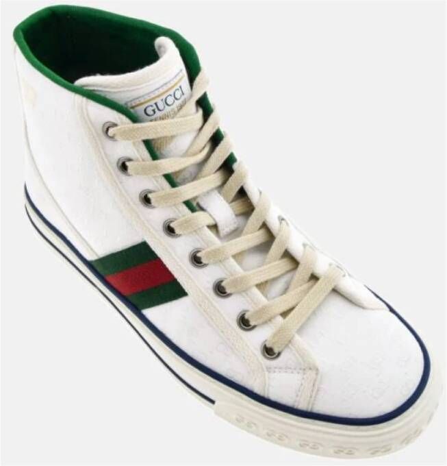 Gucci Hoge Top GG Tennis 1977 Sneakers White Dames