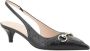 Gucci Horsebit Leren Pumps Black Dames - Thumbnail 2