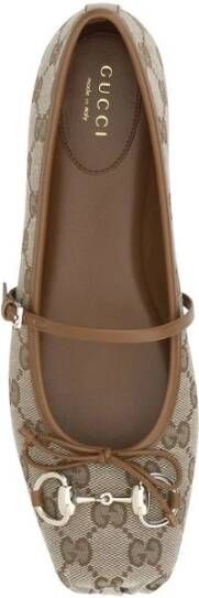 Gucci Iconische GG Ballerina`s met Strikdetail