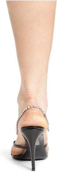 Gucci Kristal Ketting Leren Sandalen