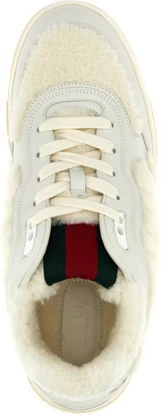 Gucci Leren en Merinowol Sneakers