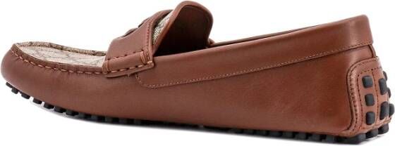 Gucci Leren Loafers met GG-logo