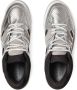 Gucci Leren mandje sneakers met geperforeerd detail Gray Heren - Thumbnail 4