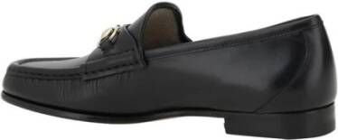Gucci Loafers met Morsetto-detail in goudtinten Black Dames