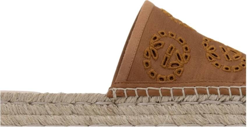 Gucci Logo Geborduurde Slip-On Espadrilles