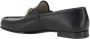 Gucci Metallic Horsebit Leren Loafers Black Heren - Thumbnail 3