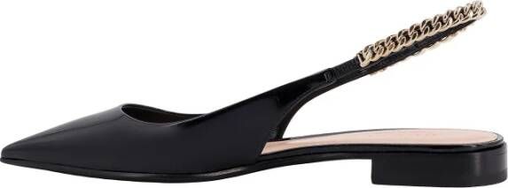 Gucci Platte schoenen met elastische logoband