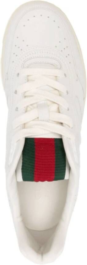 Gucci Re-Web leren sneakers