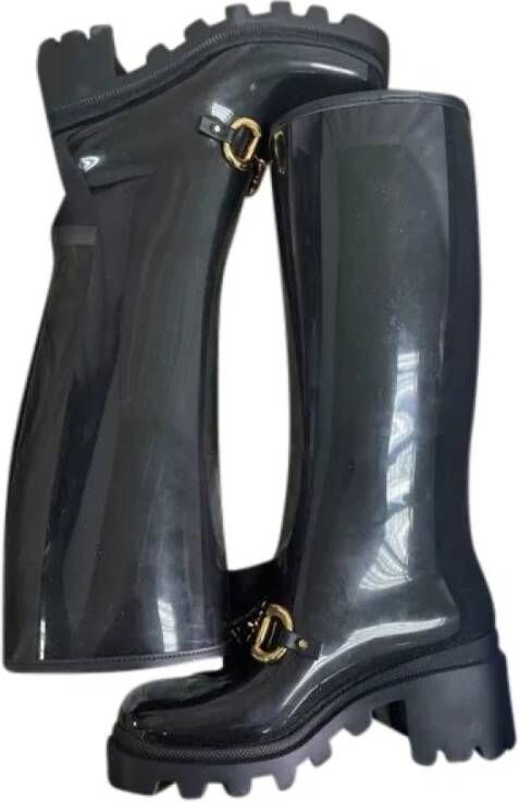 Gucci Rubber boots Black Dames