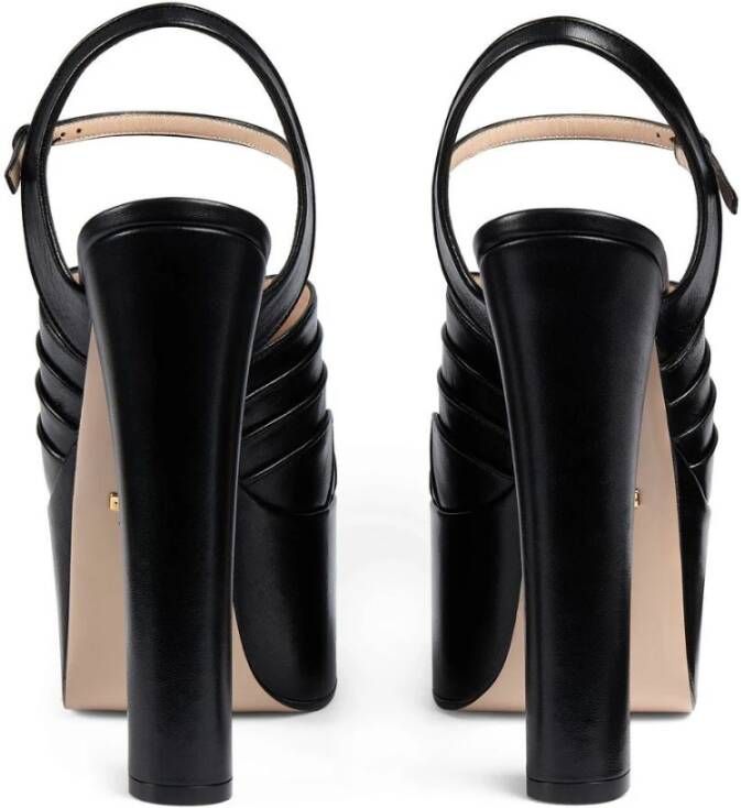 Gucci Hoge hak sandalen Zwart Dames