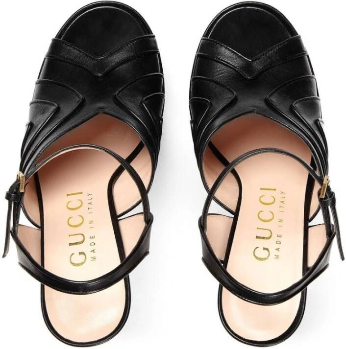 Gucci Hoge hak sandalen Zwart Dames