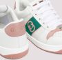 Gucci Screener Sneakers Wit Leer Retrostijl Multicolor Dames - Thumbnail 4